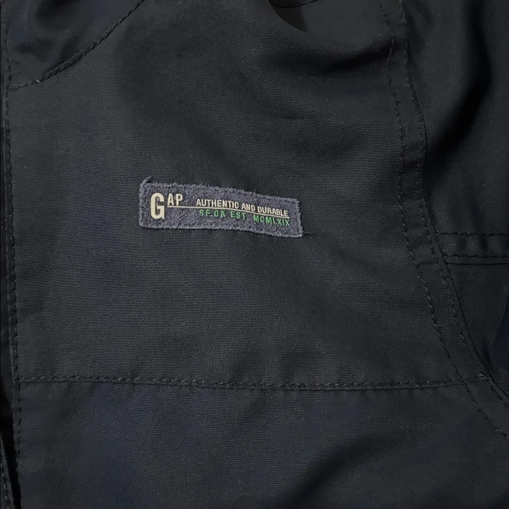 Baby Gap Navy Hooded Lined Jacket Size 4T